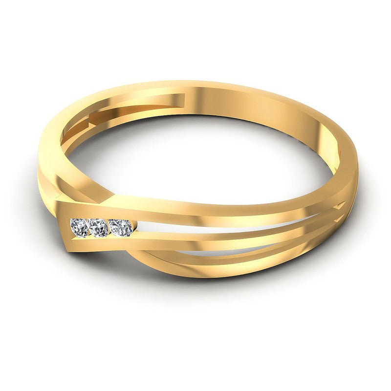 Exceptional Round Diamonds 0.05CT Diamonds Wedding Band