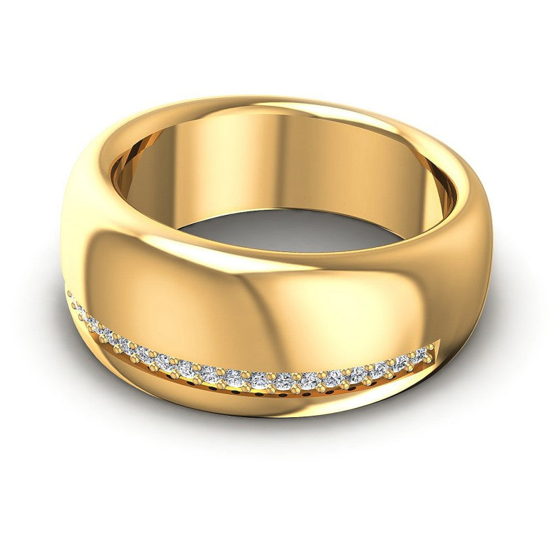 Timeless Round Diamonds 0.25CT Diamonds Wedding Band