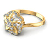 Round Diamonds 0.70CT Fashion Ring in 14KT Rose Gold