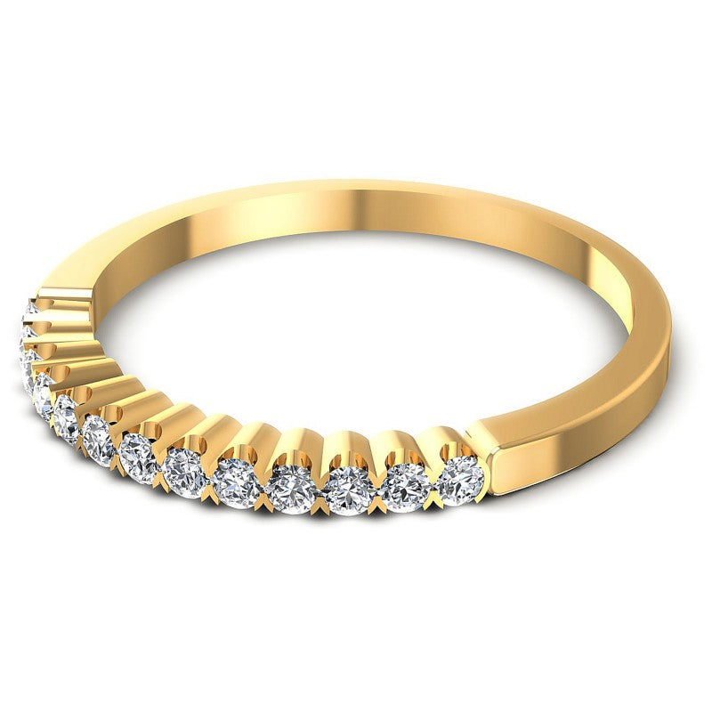 Brilliant Round Diamonds 0.25CT Diamonds Wedding Band