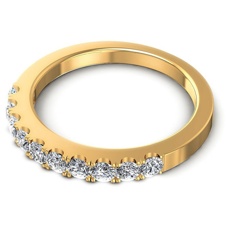 Exquisite Round Diamonds 0.60CT Diamonds Wedding Band