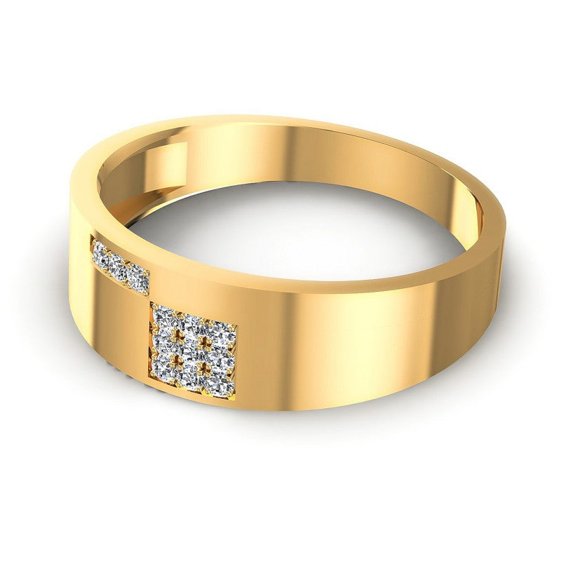 Beautiful Round Diamonds 0.15CT Diamonds Wedding Band