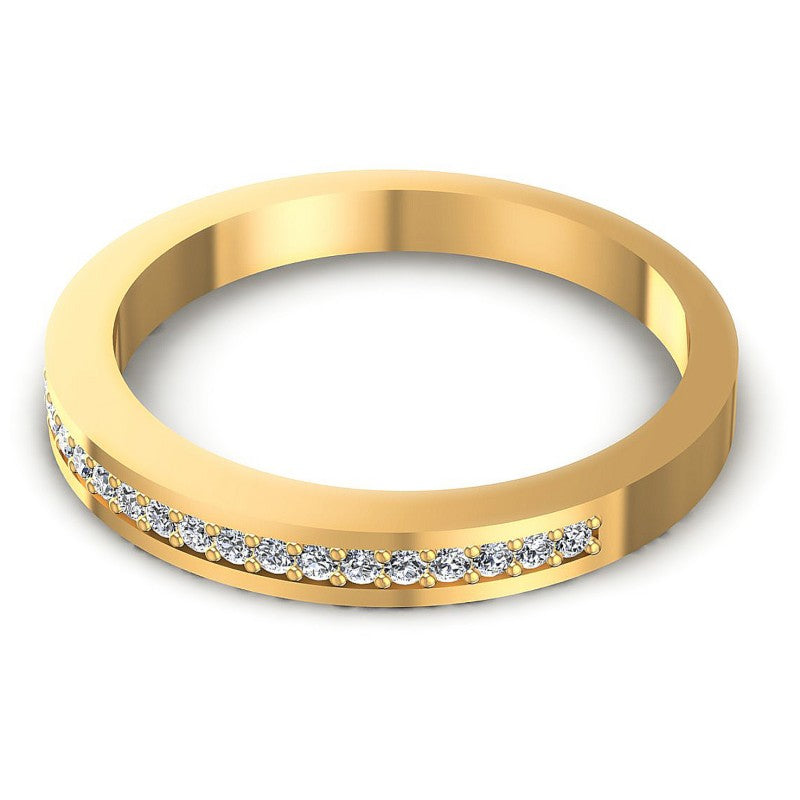 Magnificent Round Diamonds 0.15CT Diamonds Wedding Band