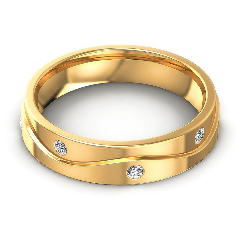 Stunning Round Diamonds 0.25CT Diamonds Wedding Band
