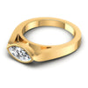 Marquise Diamonds 0.35CT Solitaire Ring in 14KT Rose Gold