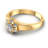 Round Diamonds 0.35CT Fashion Ring in 14KT Rose Gold