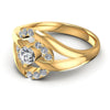 Round Diamonds 0.50CT Fashion Ring in 14KT Rose Gold