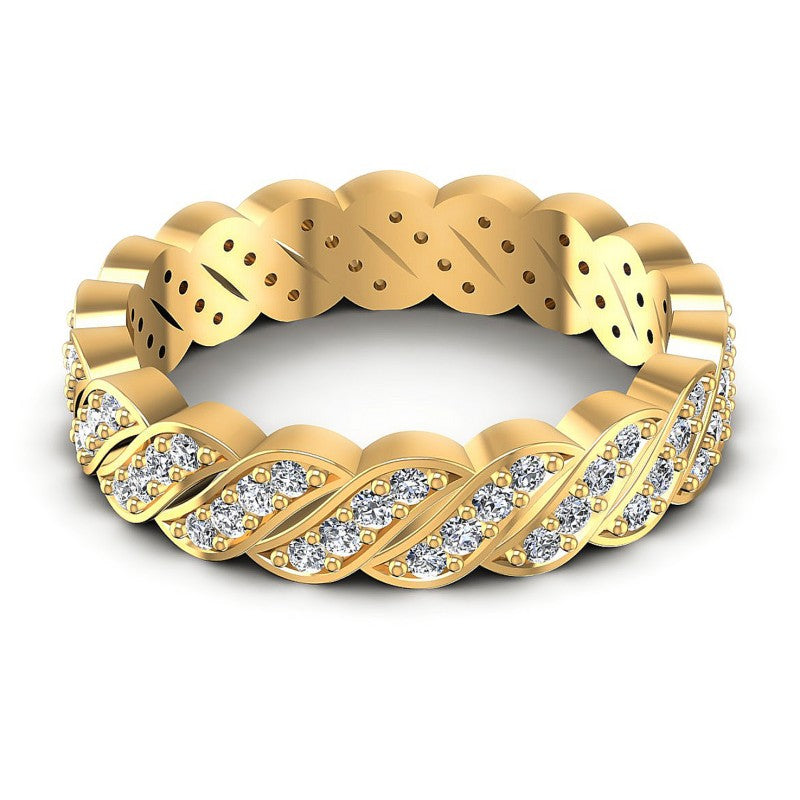 Astonishing Round Diamonds 0.55CT Eternity Ring
