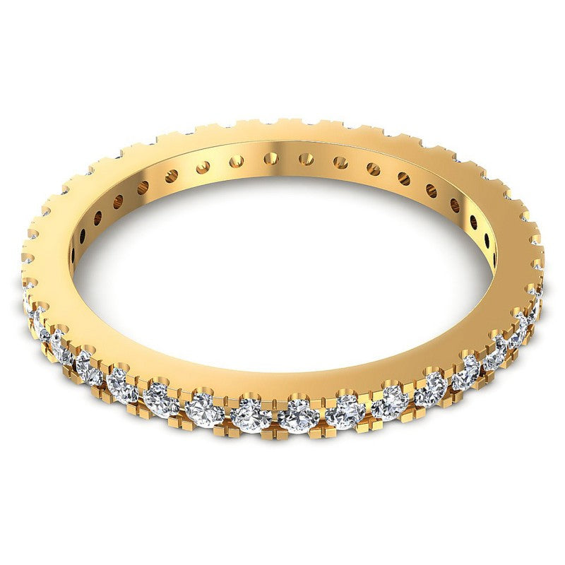 Beautiful Round Diamonds 0.45CT Eternity Ring