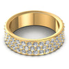 Round Diamonds 2.10CT Eternity Ring in 14KT Rose Gold