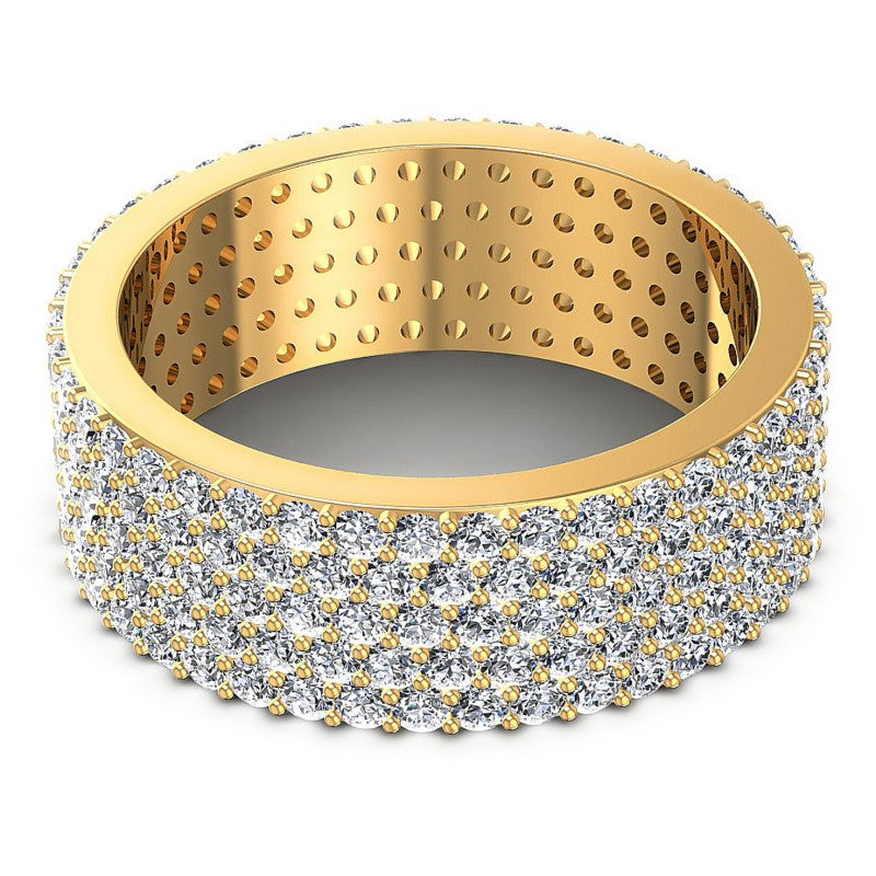 Distinctive Round Diamonds 2.15CT Eternity Ring