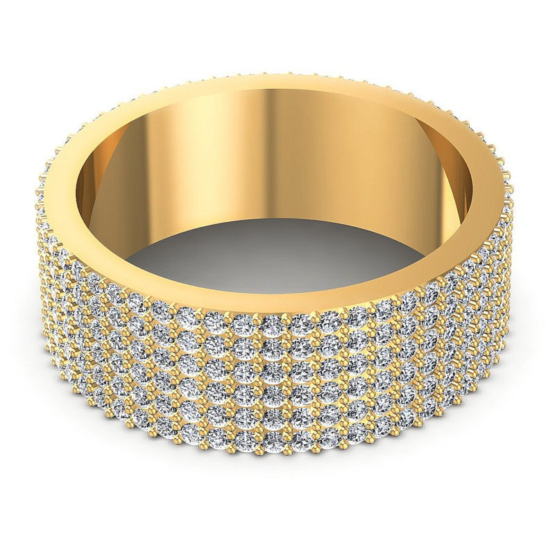 Exquisite Round Diamonds 1.40CT Eternity Ring