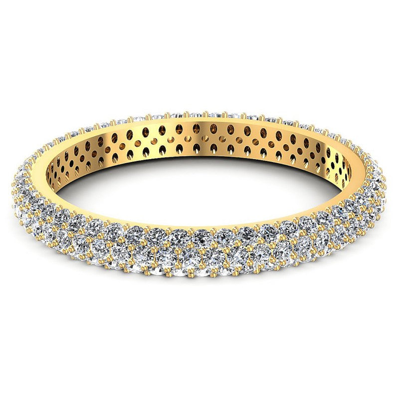 Brilliant Round Diamonds 0.80CT Eternity Ring
