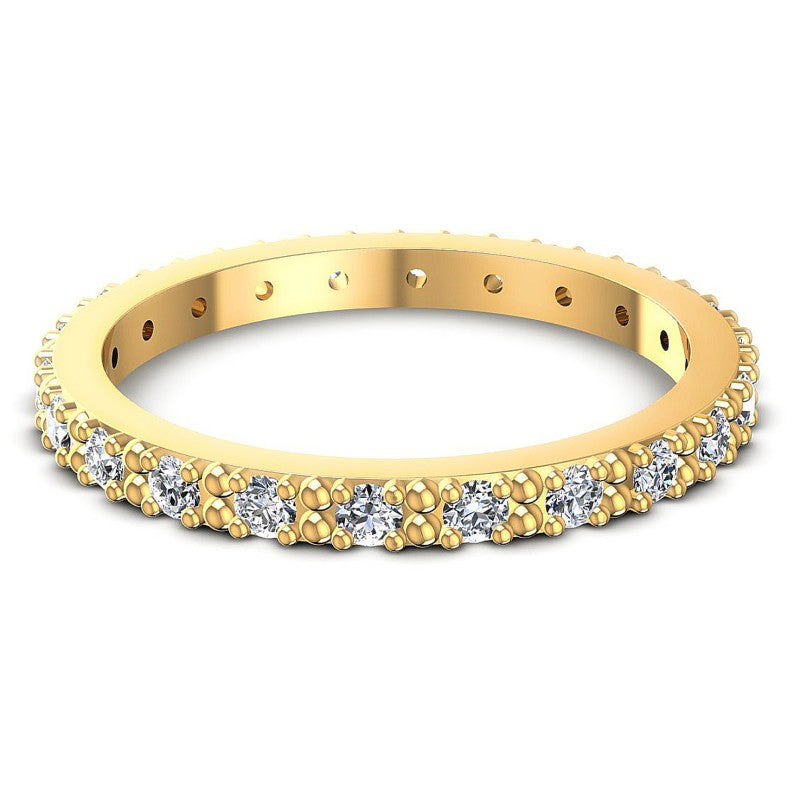 Exceptional Round Diamonds 0.40CT Eternity Ring