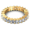 Brilliant Princess Diamonds 3.50CT Eternity Ring