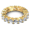 Round Diamonds 4.30CT Eternity Ring in 14KT Rose Gold