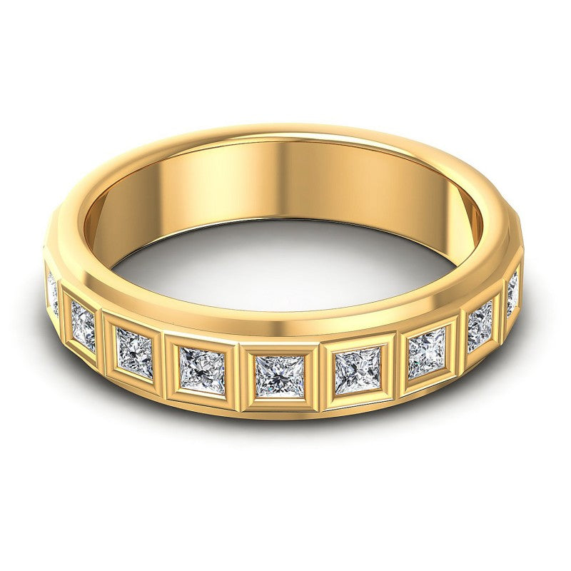 Stunning Princess Diamonds 1.00CT Eternity Ring