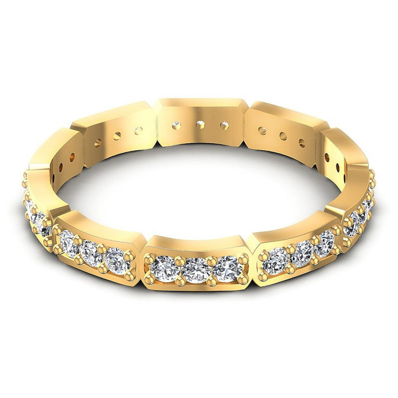 Round Diamonds 0.50CT Eternity Ring in 14KT Rose Gold