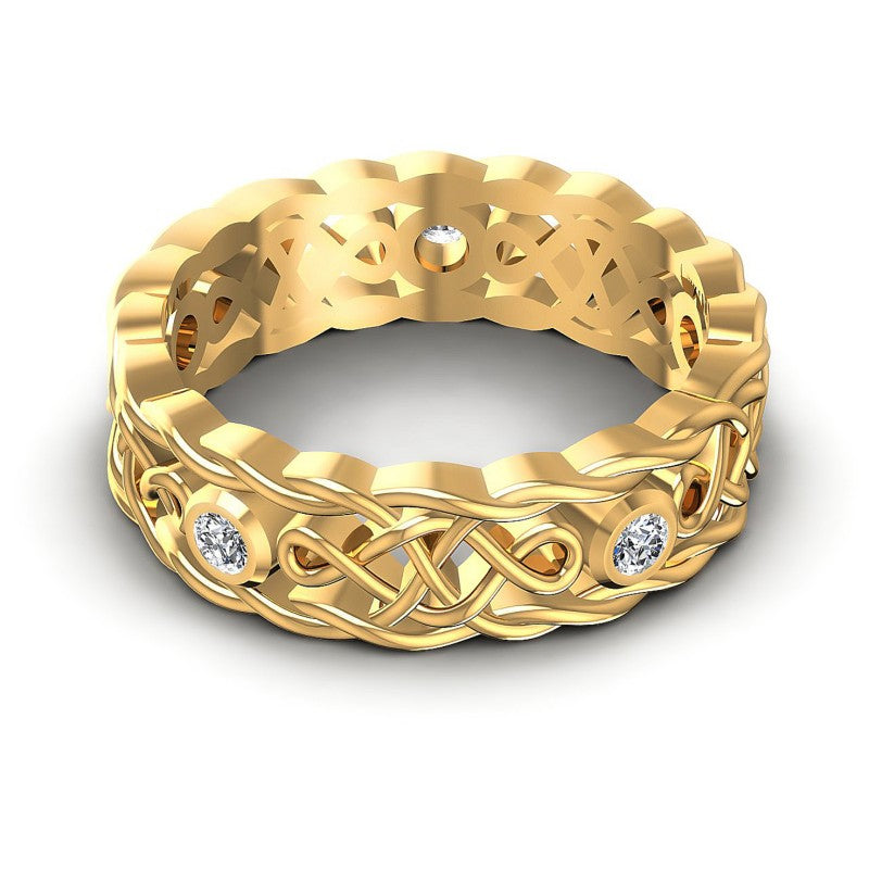 Classic Round Diamonds 0.30CT Eternity Ring