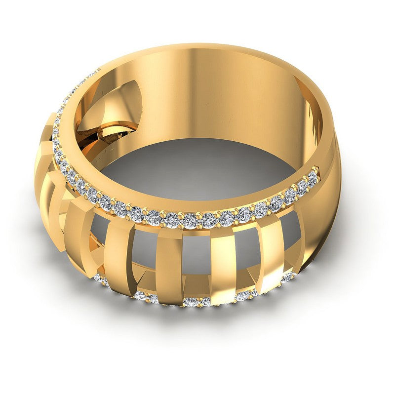 Distinctive Round Diamonds 0.45CT Diamonds Wedding Band