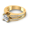 0.80CT Round  Cut Diamonds Engagement Rings