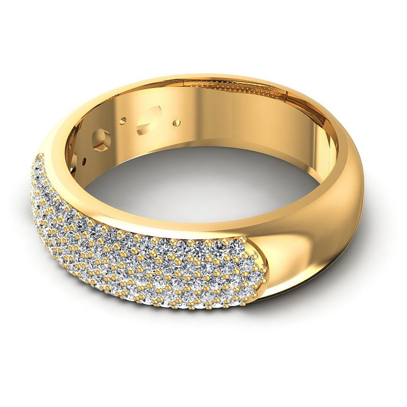 Gorgeous Round Diamonds 0.75CT Diamonds Wedding Band