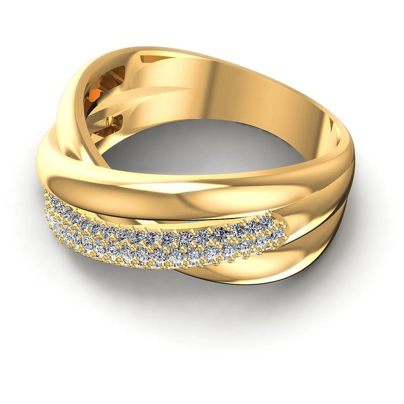 Astonishing Round Diamonds 0.45CT Diamonds Wedding Band