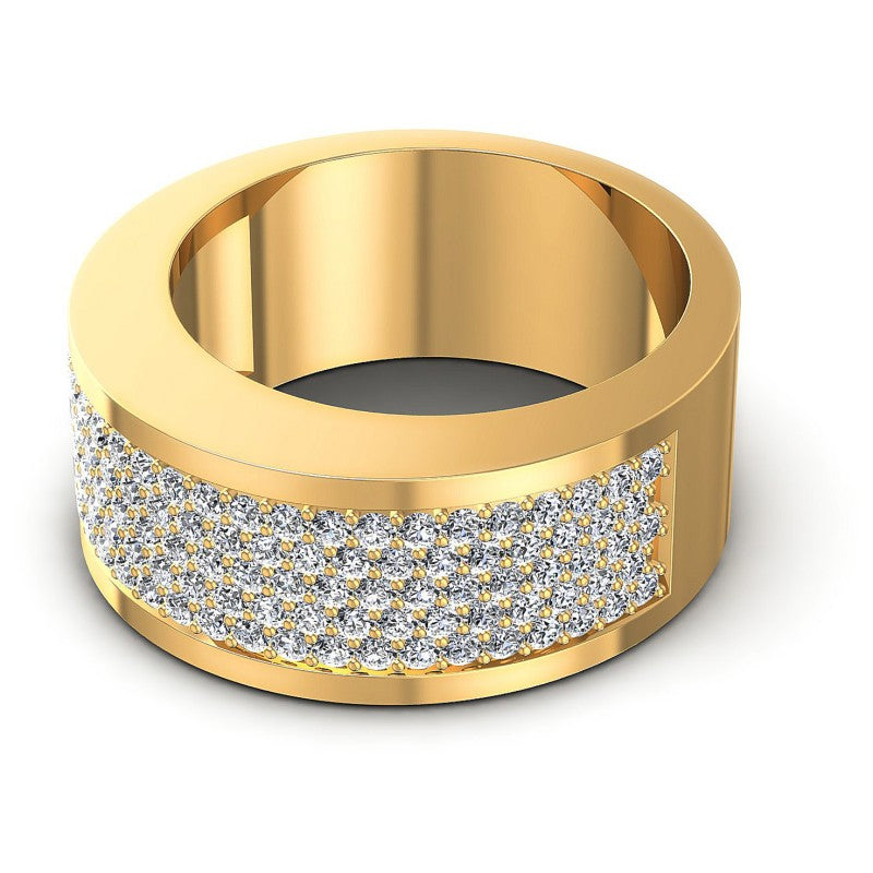 Exceptional Round Diamonds 1.85CT Diamonds Wedding Band