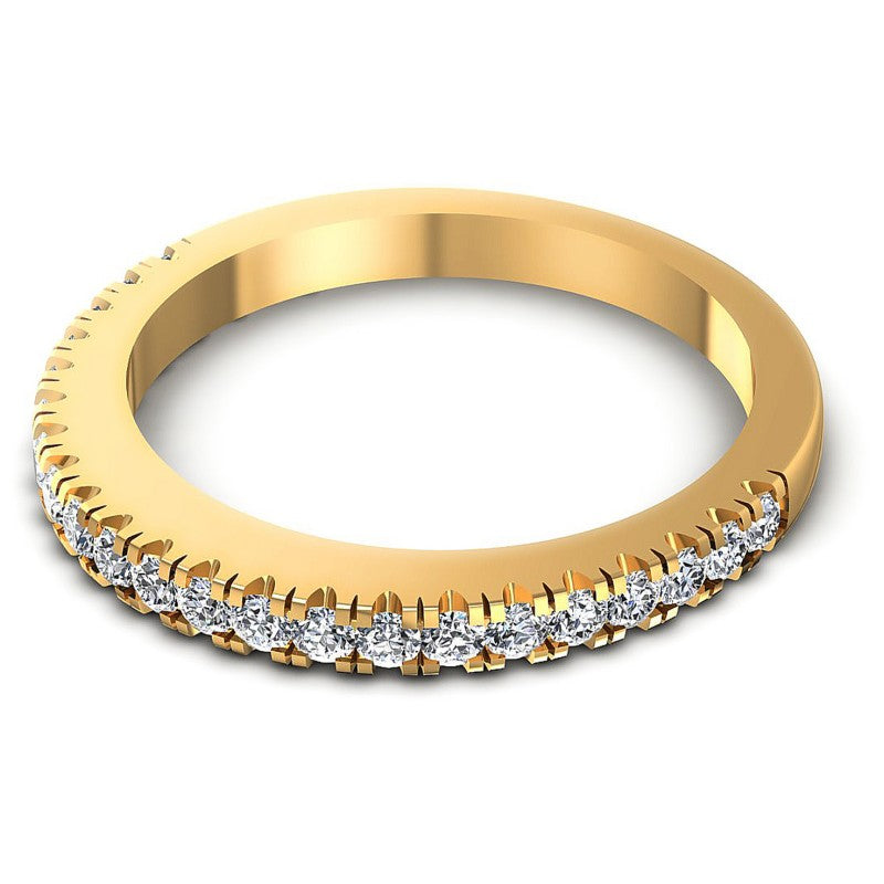 Distinctive Round Diamonds 0.40CT Diamonds Wedding Band