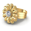 Round Diamonds 0.35CT Antique Ring in 14KT Rose Gold