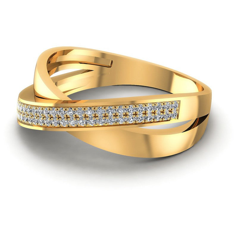 Precious Round Diamonds 0.30CT Diamonds Wedding Band